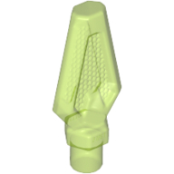 Lego zbraň hrot kopí, průhledná světle zelená (6202773)